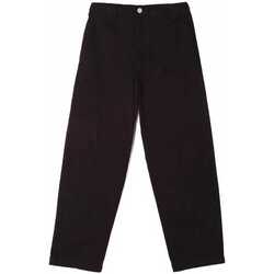 Textiel Heren Broeken / Pantalons Obey Marshall h.b.t. pant Zwart