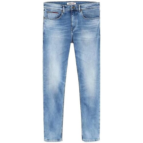 Textiel Heren Broeken / Pantalons Tommy Jeans VAQUEROS SLIM HOMBRE   DM0DM09555 Blauw
