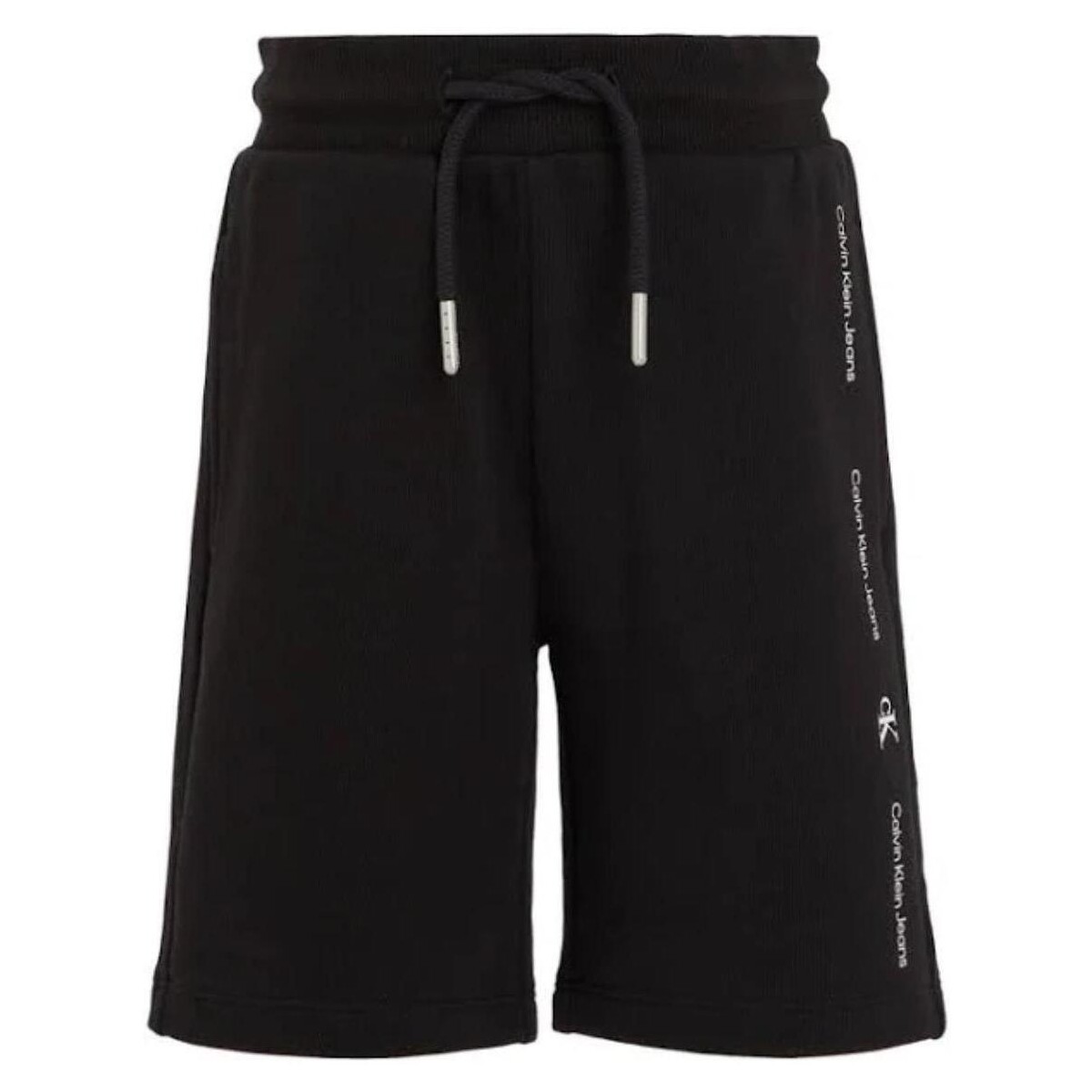 Textiel Jongens Korte broeken / Bermuda's Calvin Klein Jeans  Zwart