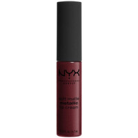 schoonheid Dames Lipstick Nyx Professional Make Up Zachte Matte Metalen Crème Lippenstift - Budapest Brown