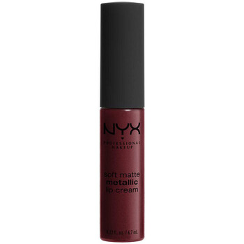 schoonheid Dames Lipstick Nyx Professional Make Up Zachte Matte Metalen Crème Lippenstift Brown