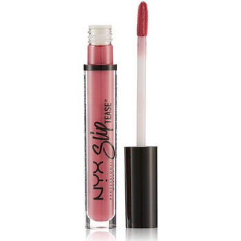 schoonheid Dames Lipstick Nyx Professional Make Up Lipolie Slip Tease Full Color Roze