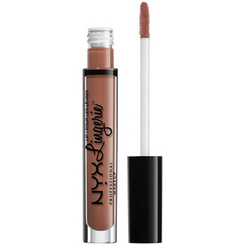 schoonheid Dames Lipstick Nyx Professional Make Up Lip Lingerie Lippenstift Brown