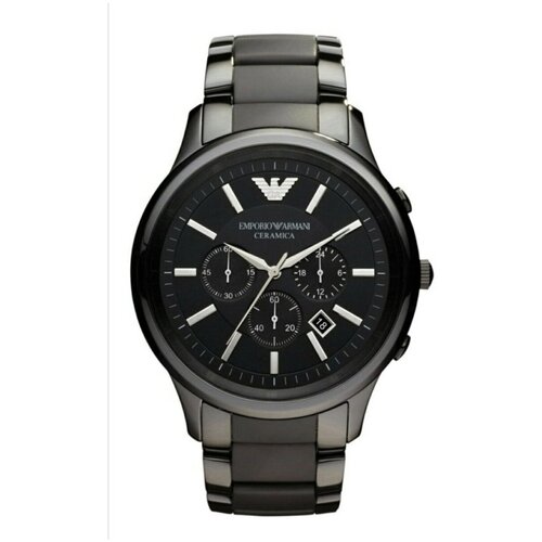 Horloges & Sieraden Heren Horloges Emporio Armani AR1452 Zwart