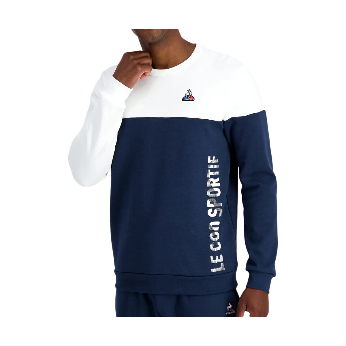 Textiel Heren Sweaters / Sweatshirts Le Coq Sportif  Wit