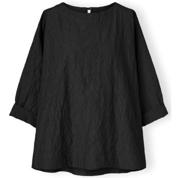 Textiel Dames Tops / Blousjes Wendy Trendy Top 230010 - Black Zwart