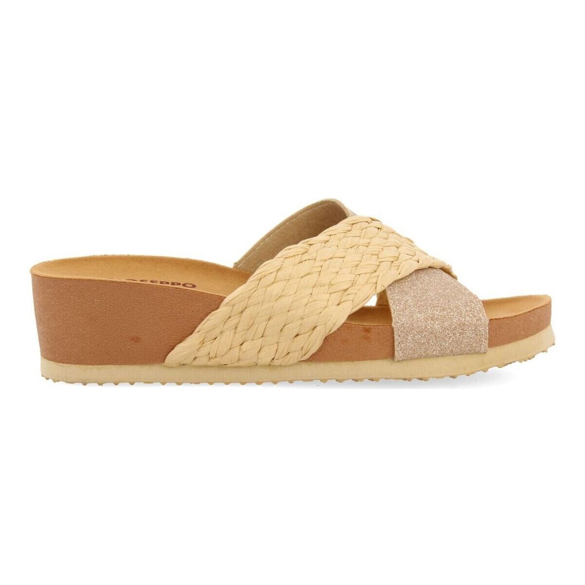 Schoenen Dames Slippers Gioseppo GOULDS Brown