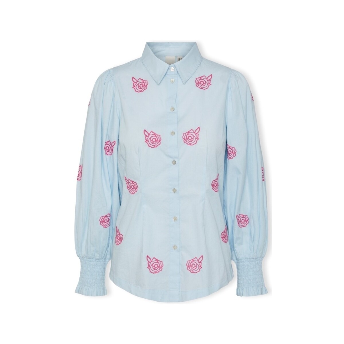 Textiel Dames Tops / Blousjes Y.a.s YAS Bella Shirt L/S - Omphalodes Roze