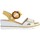 Schoenen Dames Sandalen / Open schoenen Rieker 204510 Geel