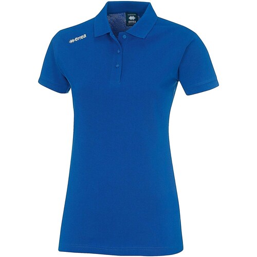 Textiel Dames T-shirts & Polo’s Errea Team Ladies Polo Mc Ad Blauw