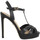 Schoenen Dames Sandalen / Open schoenen Lola Cruz 411p Cuir Femme Noir Zwart