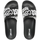 Schoenen Heren Leren slippers Roberto Cavalli 76QA3SZ1 Zwart