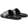 Schoenen Dames Leren slippers Versace 76VA3SQ1 Zwart
