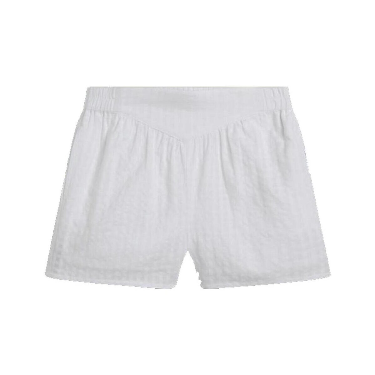 Textiel Meisjes Korte broeken / Bermuda's Tommy Hilfiger  Wit