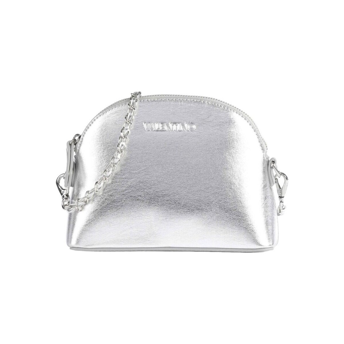 Tassen Dames Handtassen kort hengsel Valentino Handbags VBS7LS01M Zilver