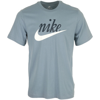Textiel Heren T-shirts korte mouwen Nike M Nsw Tee Futura 2 Blauw