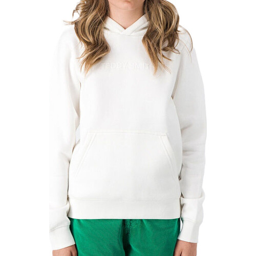 Textiel Meisjes Sweaters / Sweatshirts Teddy Smith  Wit
