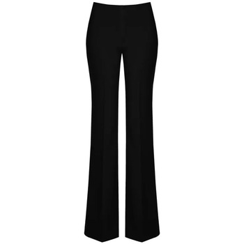 Textiel Dames Broeken / Pantalons Rinascimento CFC0117685003 Noir
