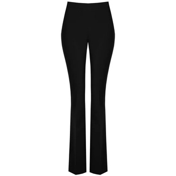 Textiel Dames Broeken / Pantalons Rinascimento CFC0117673003 Noir
