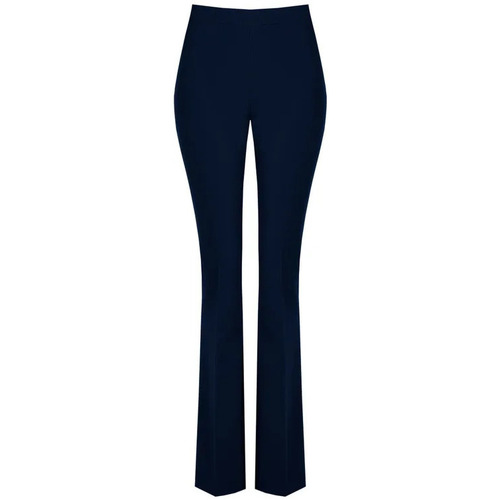 Textiel Dames Broeken / Pantalons Rinascimento CFC0117673003 Bleu foncé