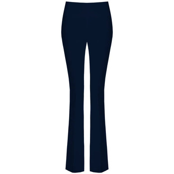 Textiel Dames Broeken / Pantalons Rinascimento CFC0117682003 Bleu foncé