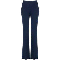 Textiel Dames Broeken / Pantalons Rinascimento CFC0117683003 Bleu foncé