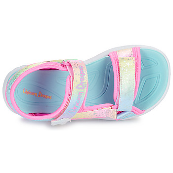 Skechers UNICORN DREAMS SANDAL - MAJESTIC BLISS Blauw / Roze / Geel