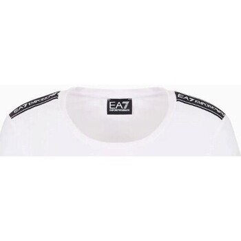 Textiel Dames T-shirts & Polo’s Emporio Armani EA7 3DTT44 TJ6SZ Wit