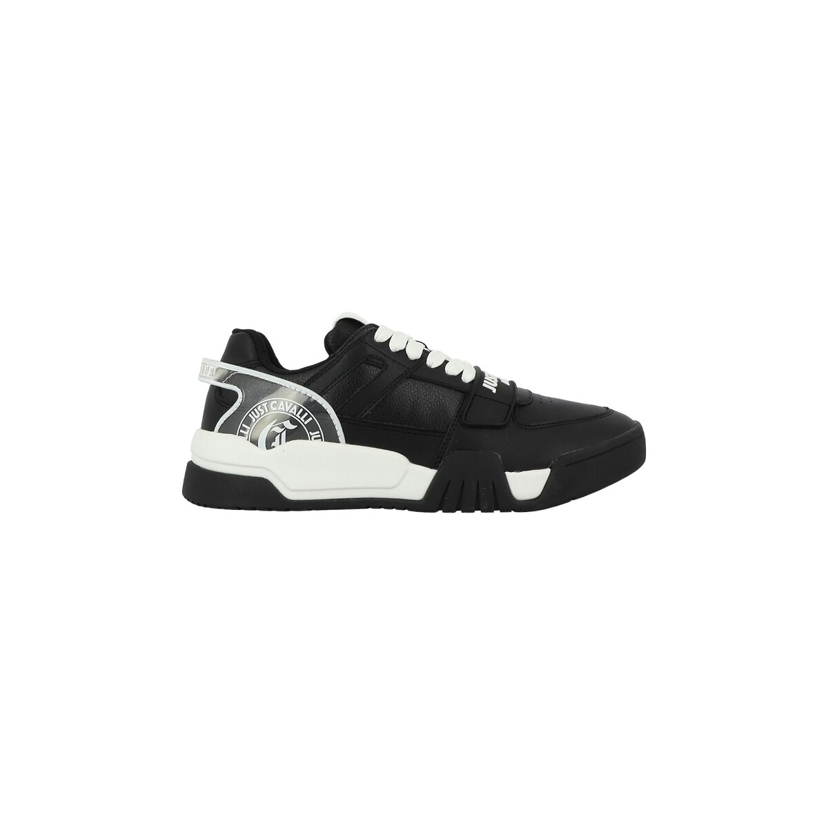 Schoenen Heren Sneakers Roberto Cavalli 76QA3SAA Zwart