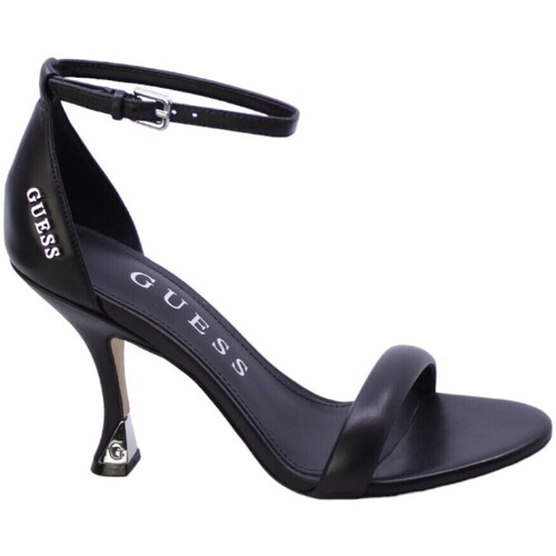 Schoenen Dames Sandalen / Open schoenen Guess Sandalo Donna Nero Flpkab-lea03 Zwart