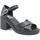 Schoenen Dames Sandalen / Open schoenen Bueno Shoes BUE-E24-WY12501-NE Grijs