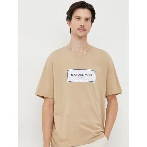 Textiel Heren T-shirts korte mouwen MICHAEL Michael Kors CH351RG1V2 Groen