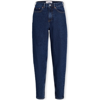 Textiel Dames Straight jeans Jjxx Noos Lisbon Mom Jeans - Dark Blue Denim Blauw
