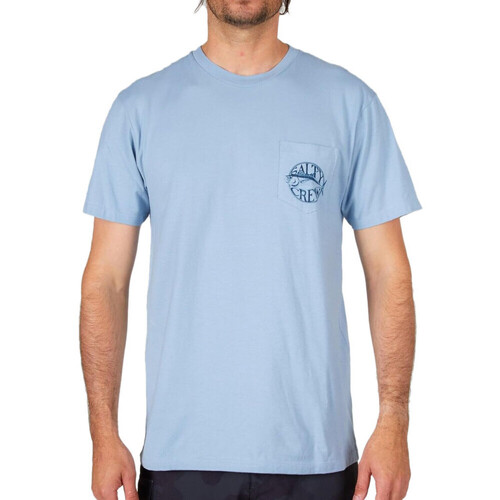 Textiel Heren T-shirts korte mouwen Salty Crew  Blauw