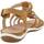 Schoenen Dames Sandalen / Open schoenen Geox D SANDAL VEGA Brown
