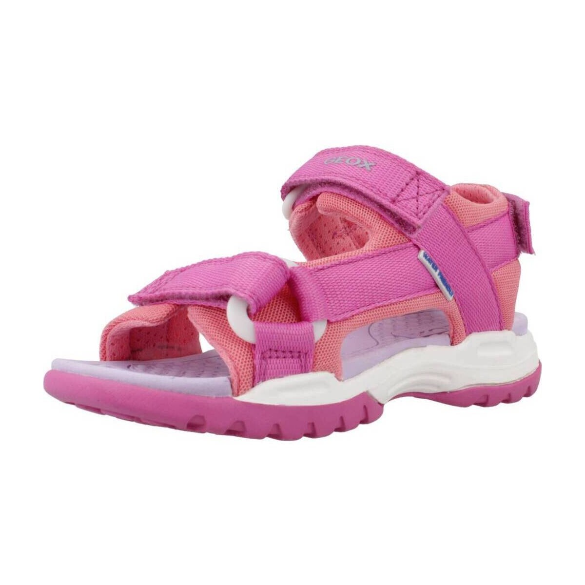Schoenen Meisjes Sandalen / Open schoenen Geox J BOREALIS GIRL A Roze
