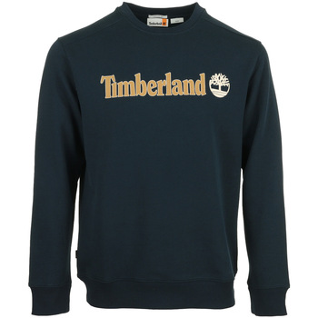 Textiel Heren Sweaters / Sweatshirts Timberland Linear Logo Crew Neck Blauw