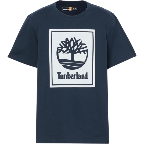 Textiel Heren T-shirts korte mouwen Timberland 227465 Blauw