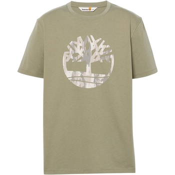 Textiel Heren T-shirts korte mouwen Timberland 227631 Groen
