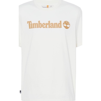 Textiel Heren T-shirts korte mouwen Timberland 227641 Wit