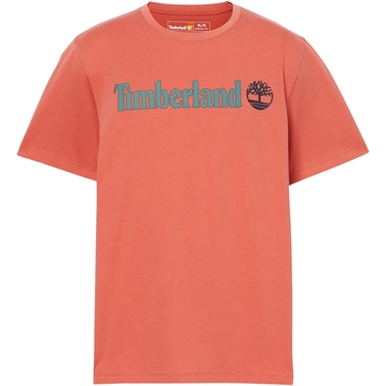 Textiel Heren T-shirts korte mouwen Timberland 227446 Orange