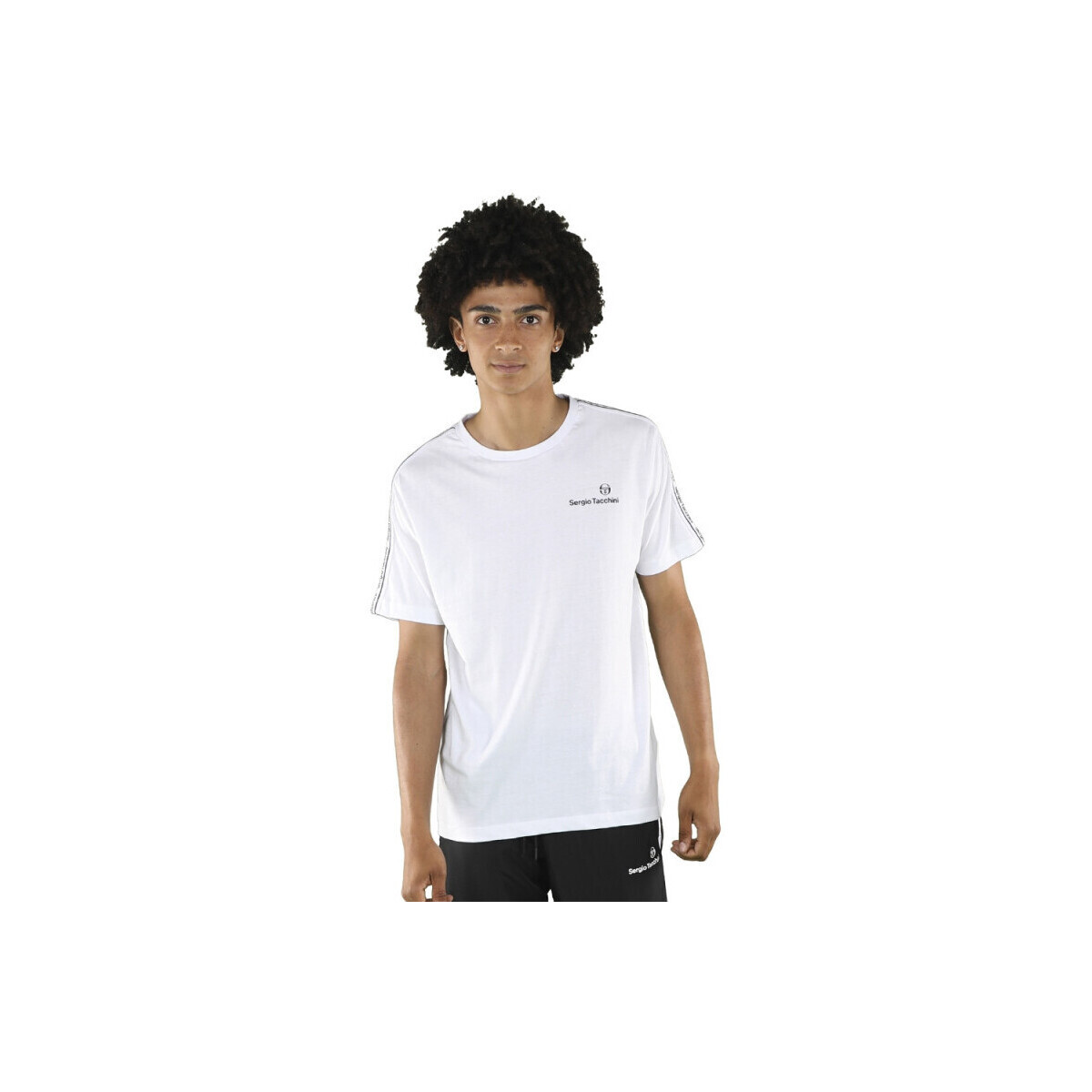 Textiel Heren T-shirts & Polo’s Sergio Tacchini T-Shirt  Nastro Blanc Wit