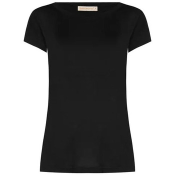 Textiel Dames T-shirts & Polo’s Rinascimento CFC0117283003 Noir