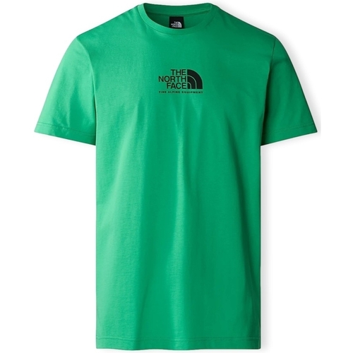 Textiel Heren T-shirts & Polo’s The North Face T-Shirt Fine Alpine Equipment - Optic Emerald Groen
