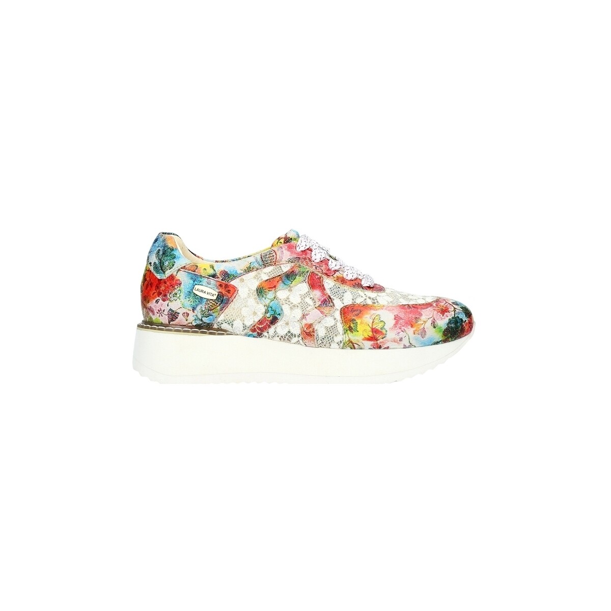 Schoenen Dames Sneakers Laura Vita DELPHINE 01 Multicolour