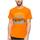 Textiel Heren T-shirts korte mouwen Superdry  Orange