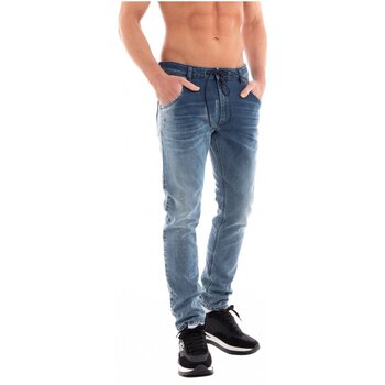 Textiel Heren Straight jeans Diesel KROOLEY-Y-NE Blauw