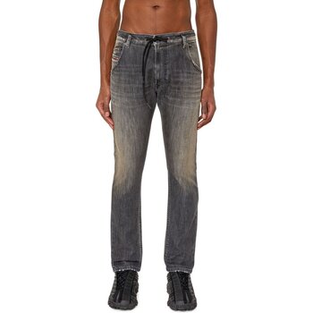 Textiel Heren Straight jeans Diesel KROOLEY-Y-T Zwart