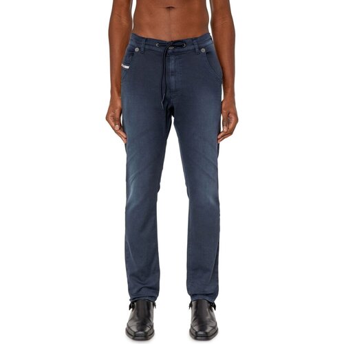Textiel Heren Straight jeans Diesel KROOLEY-E-NE Blauw