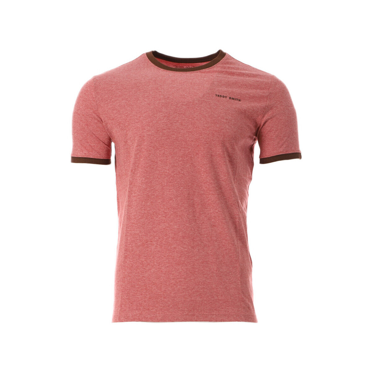 Textiel Heren T-shirts & Polo’s Teddy Smith  Roze